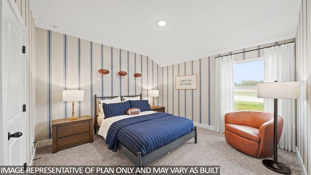 Furnished interior view inside a new home in Sunterra Lakes, Brookshire (Image 6).