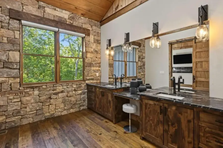 Furnished interior view inside a new home in , Blue Ridge (Image 11).