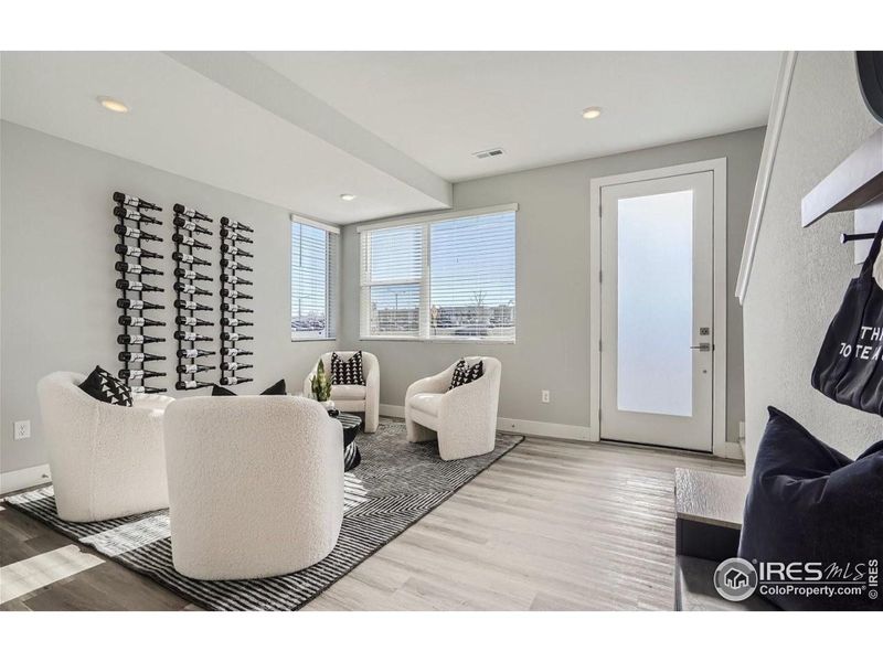 Furnished interior view inside a new home in , Aurora (Image 8). Furnished interior view inside a new home in , Aurora (Image 8).