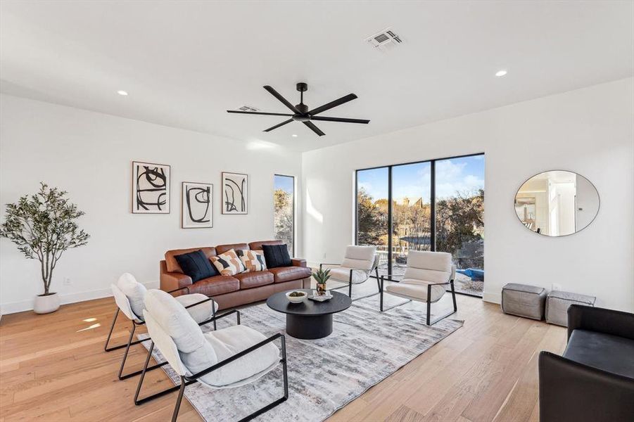Furnished interior view inside a new home in , Graford (Image 33). Furnished interior view inside a new home in , Graford (Image 33).