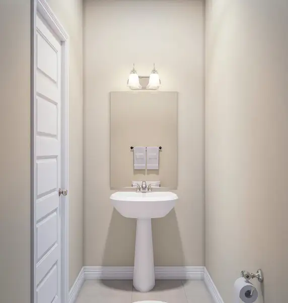 Furnished interior view inside a new home in Mason Woods, Cypress (Image 7).