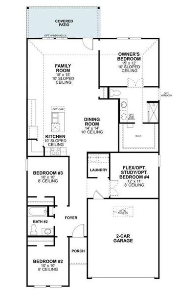 2D floor plan layout of this home in Forest Park, Princeton, TX (Image 4). 2D floor plan layout of this home in Forest Park, Princeton, TX (Image 4).
