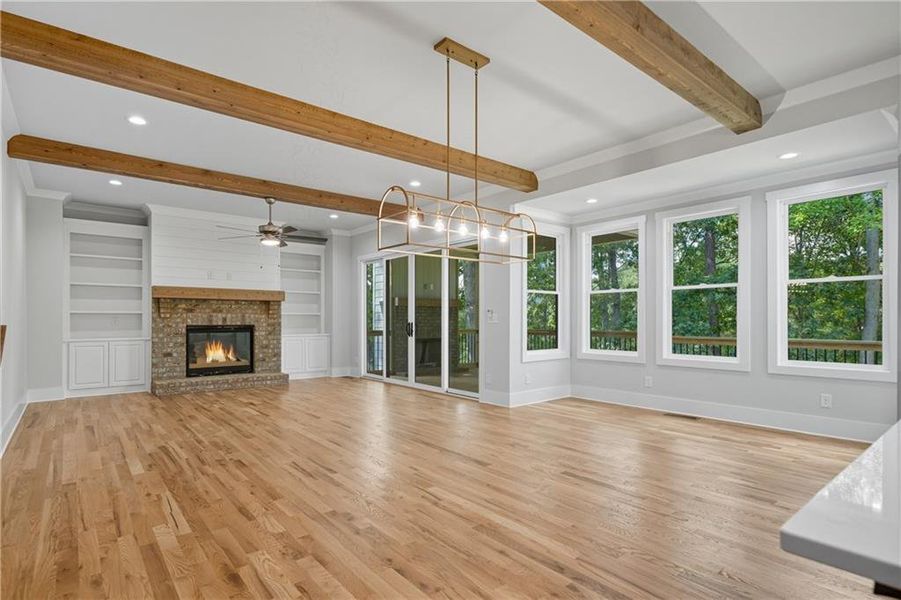 Spacious, unfurnished interior of a new home in , Canton (Image 20).