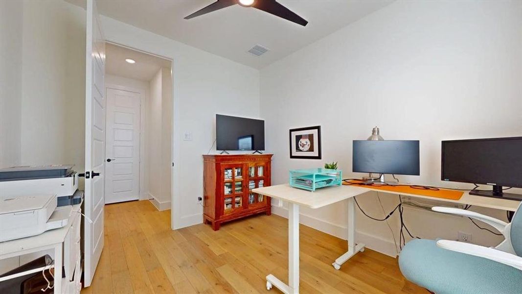 Furnished interior view inside a new home in Pecan Square: 40ft. lots, Northlake (Image 13).