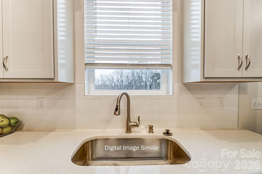 Close-up of interior finishes inside a home in Bailey Run, Charlotte (Image 18).