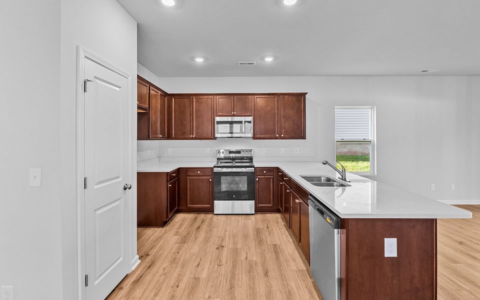 Furnished interior view inside a new home in Hanes Lake, Winston-Salem (Image 8).