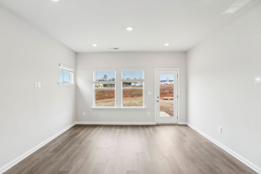 Spacious, unfurnished interior of a new home in Hemingway - Reserve Series, Cumming (Image 11). Spacious, unfurnished interior of a new home in Hemingway - Reserve Series, Cumming (Image 11).
