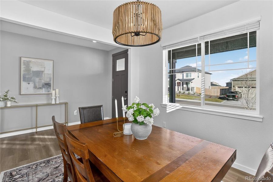Furnished interior view inside a new home in , Thornton (Image 5).