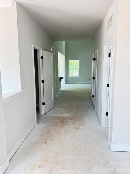 In-progress construction of a new home in Kerns Ridge, Salisbury, NC (Image 10).