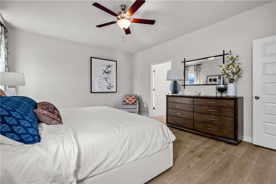 Furnished interior view inside a new home in Capstone Estates, Apison (Image 34).