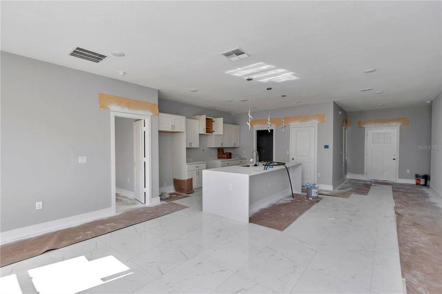 In-progress construction of a new home in , Ocala, FL (Image 27).