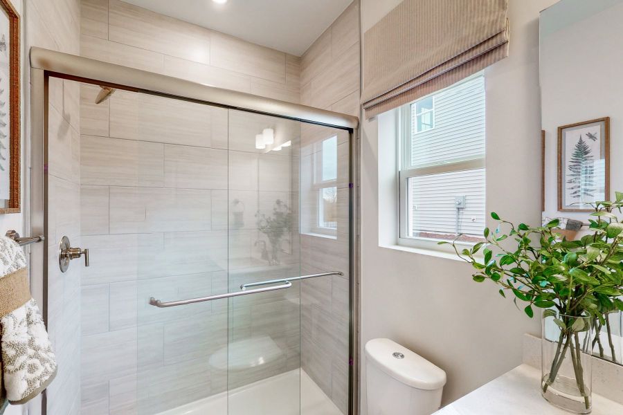 Furnished interior view inside a new home in Watkins Grove, Raleigh (Image 16).