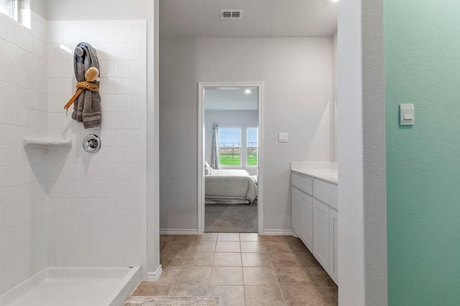 Furnished interior view inside a new home in Springhill South, Boyd (Image 11).