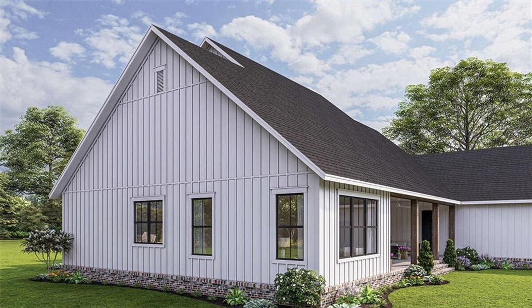 Front exterior of a new home in , Maysville, GA, highlighting curb appeal (Image 26).