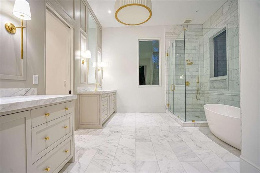 Furnished interior view inside a new home in , Sandy Springs (Image 11).