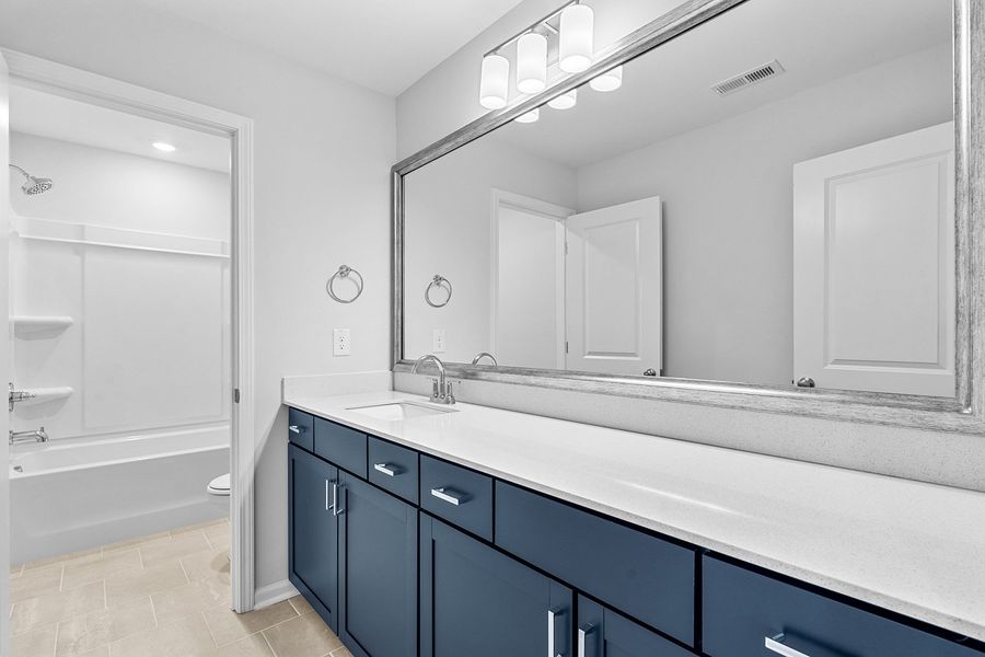 Furnished interior view inside a new home in Hanes Lake, Winston-Salem (Image 12).