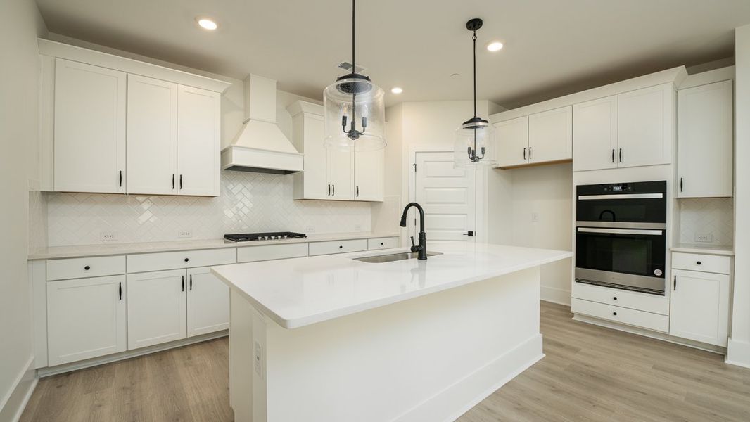 Representative furnished interior of a home built from the Harbor by D.R. Horton in The Village at Sandy Plains, Marietta (Image 3).