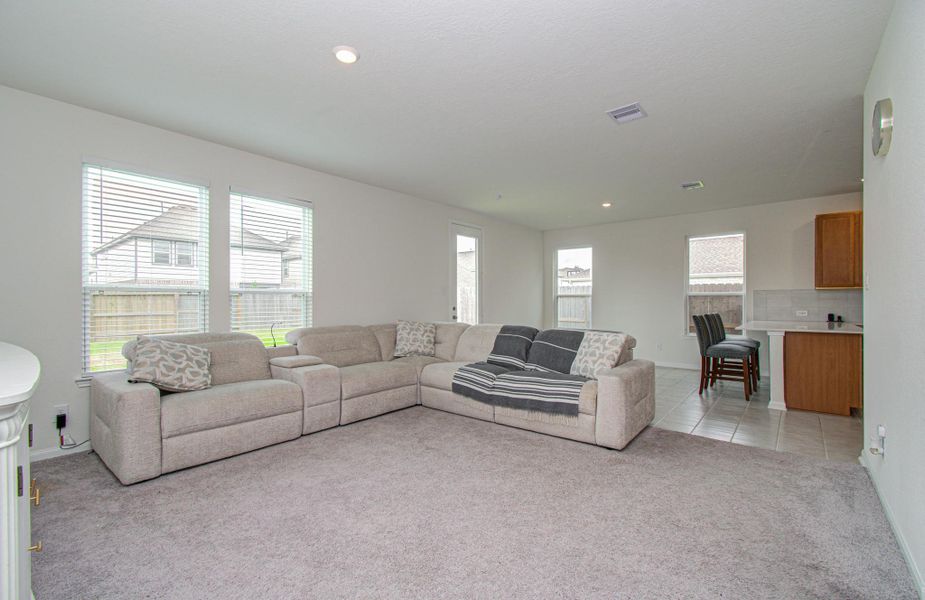 Furnished interior view inside a new home in , Cypress (Image 13). Furnished interior view inside a new home in , Cypress (Image 13).