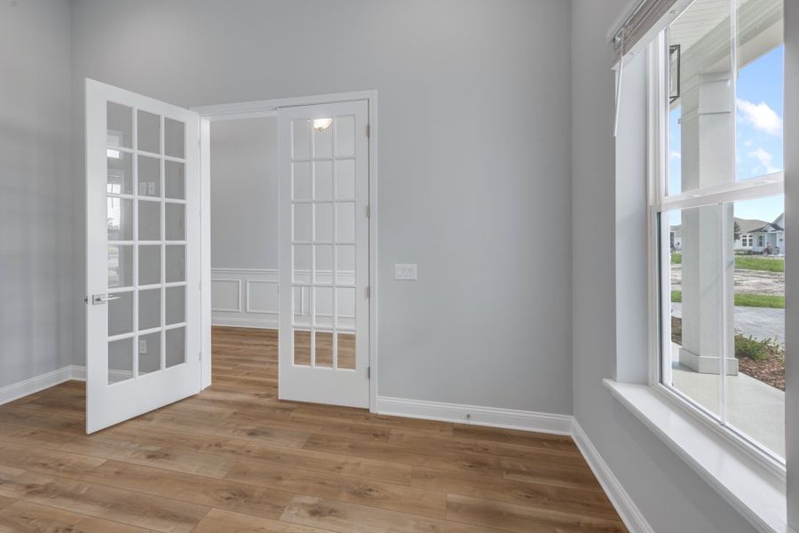 Representative unfurnished interior of a home built from the Caspian by Riverside Homes in Hidden Creek at SilverLeaf, St. Augustine (Image 42).