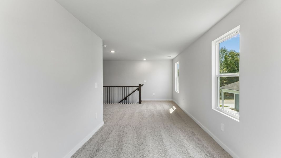 Spacious, unfurnished interior of a new home in Reserve at Hickory Ridge, Columbia (Image 41). Spacious, unfurnished interior of a new home in Reserve at Hickory Ridge, Columbia (Image 41).