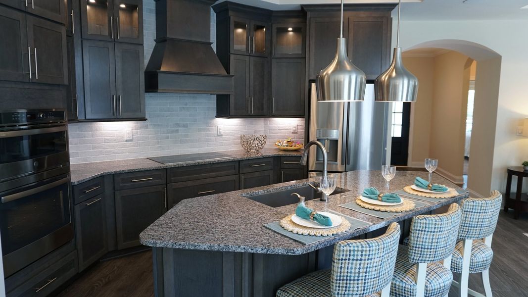 Representative furnished interior of a home built from the Portico by Epcon Communities in The Villas at Pinewood, Asheboro (Image 9). Representative furnished interior of a home built from the Portico by Epcon Communities in The Villas at Pinewood, Asheboro (Image 9).