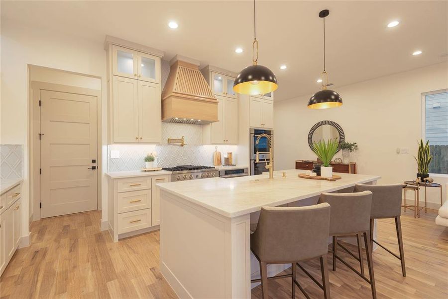Furnished interior view inside a new home in , McKinney (Image 39).