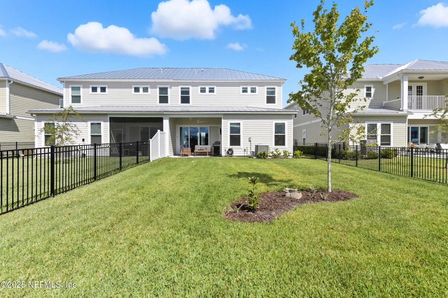 Exterior details and patio area of a home in , St. Johns (Image 18). Exterior details and patio area of a home in , St. Johns (Image 18).