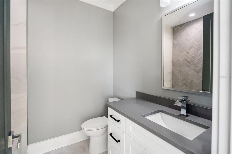 Furnished interior view inside a new home in , Sarasota (Image 15).