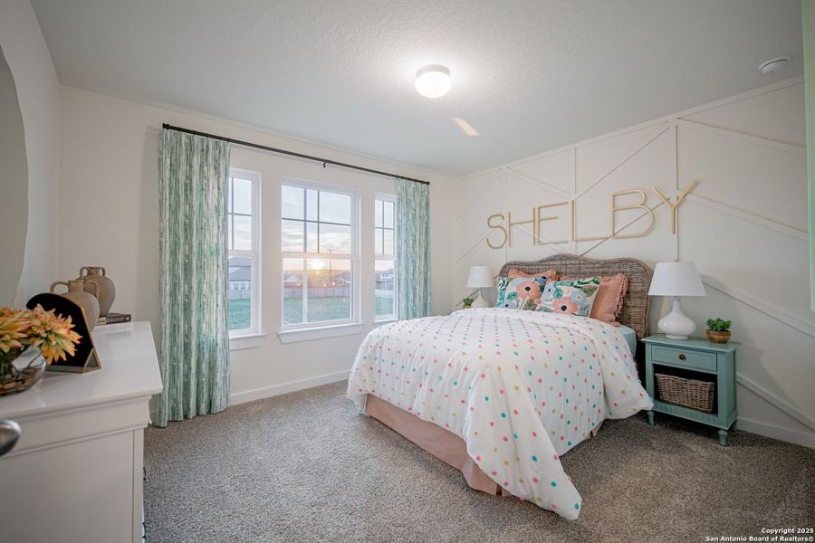 Furnished interior view inside a new home in Buffalo Crossing, Cibolo (Image 25).