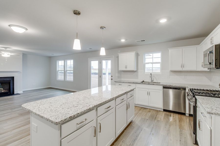 Furnished interior view inside a new home in Winston Point, Gilbert (Image 7).