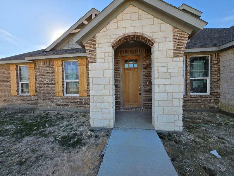 Exterior details and patio area of a home in Hillview Addition, Decatur (Image 3). Exterior details and patio area of a home in Hillview Addition, Decatur (Image 3).