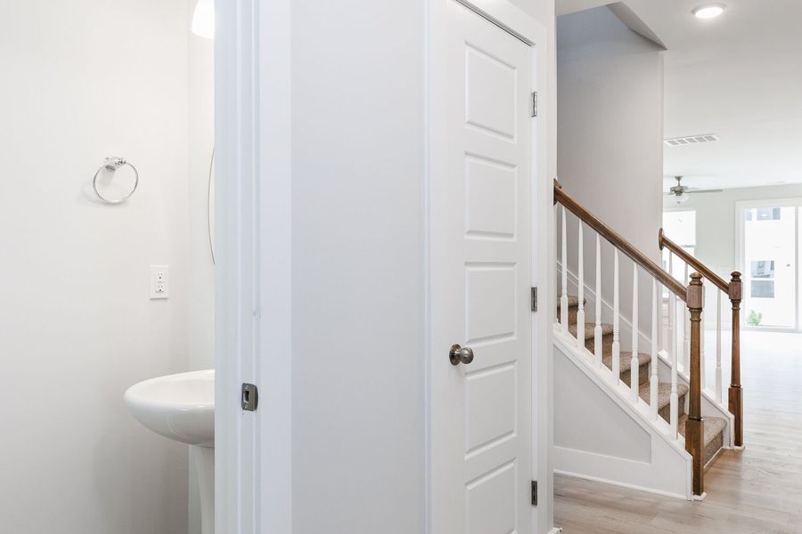 Furnished interior view inside a new home in Vaughan Farms, Angier (Image 4). Furnished interior view inside a new home in Vaughan Farms, Angier (Image 4).