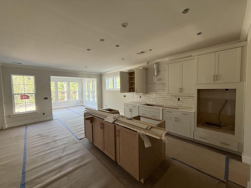 In-progress construction of a new home in Arbordale Reserve, Elgin, SC (Image 7).