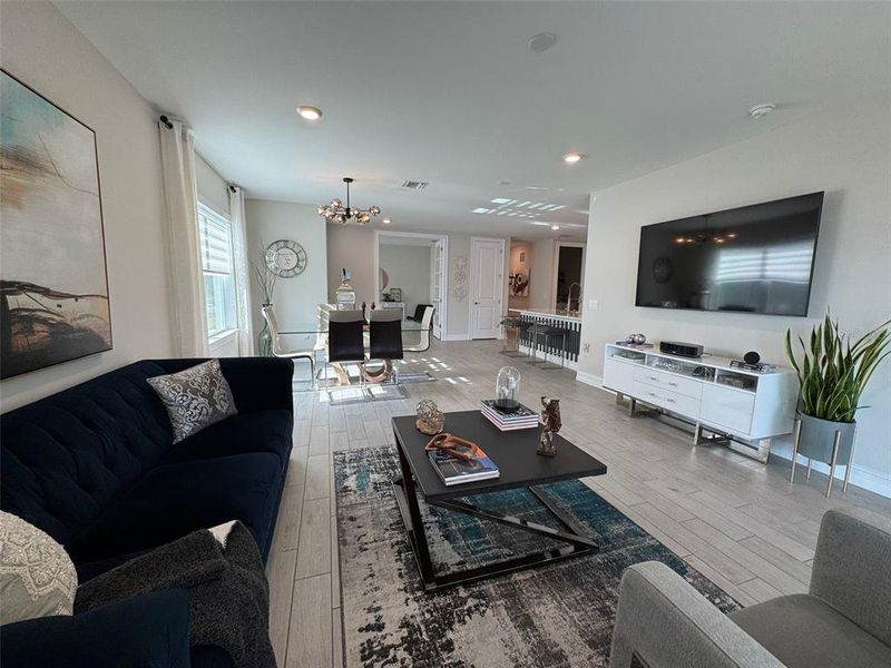 Furnished interior view inside a new home in , Punta Gorda (Image 5).