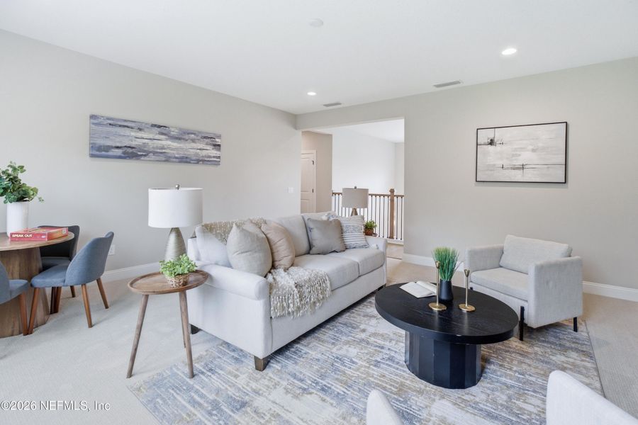 Furnished interior view inside a new home in , Ponte Vedra (Image 26).