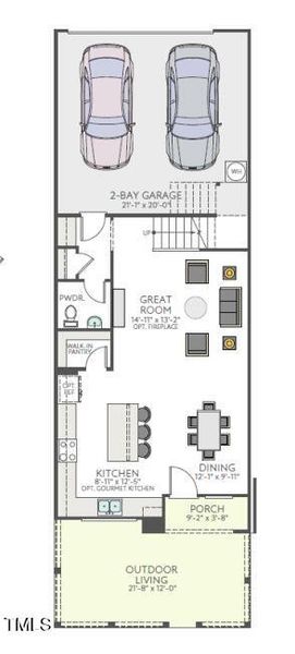 1st Floor of Plan 1796 1st Floor of Plan 1796