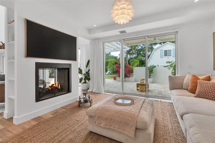 Furnished interior view inside a new home in , Sarasota (Image 57).