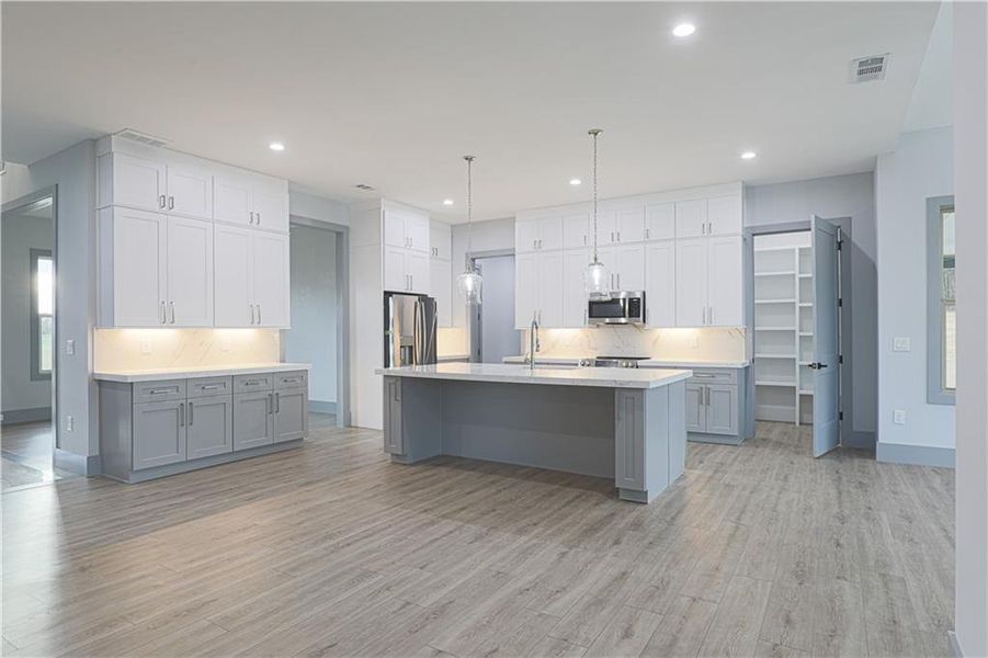 Furnished interior view inside a new home in , Maysville (Image 35).
