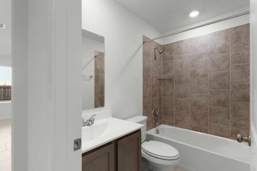 Furnished interior view inside a new home in Briarwood, Elgin (Image 9).