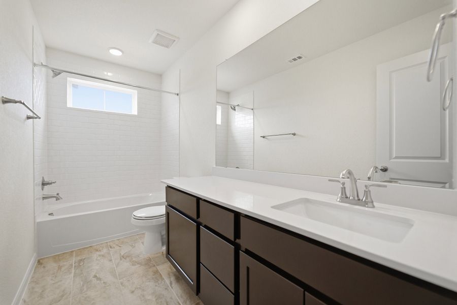 Furnished interior view inside a new home in Megan's Landing, Castroville (Image 14). Furnished interior view inside a new home in Megan's Landing, Castroville (Image 14).