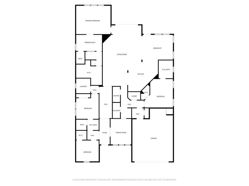 17016 Sweet Iris Court features 4 bedrooms, 3 full baths, 1 half bath, 2 car-garage, and over 2,900 square feet of living space.