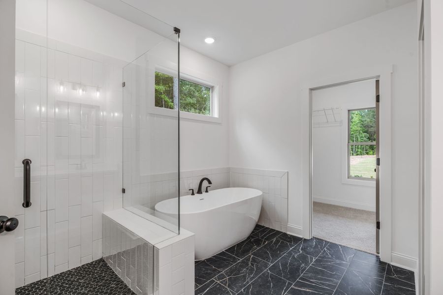 Furnished interior view inside a new home in Flint Farms, Concord (Image 32).