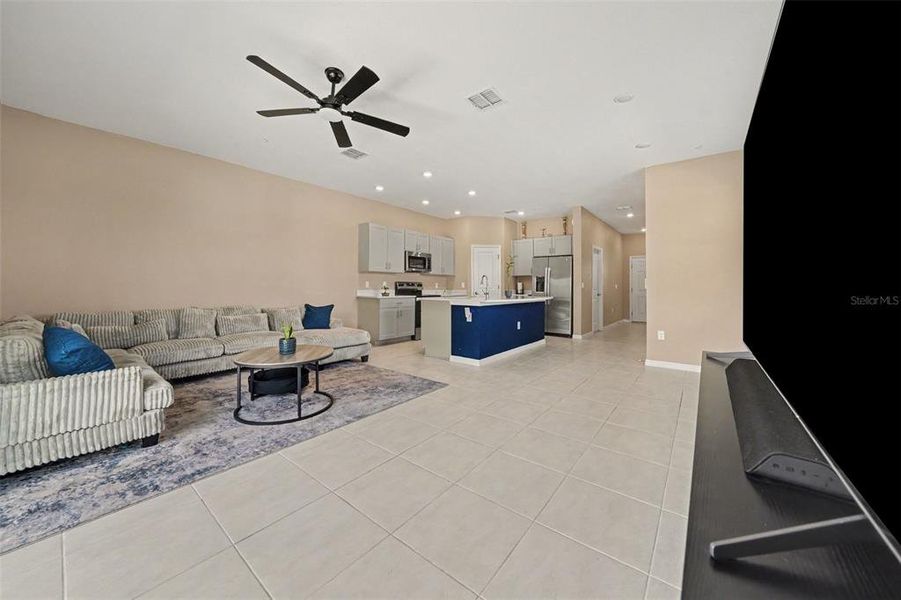 Furnished interior view inside a new home in , St. Cloud (Image 12).