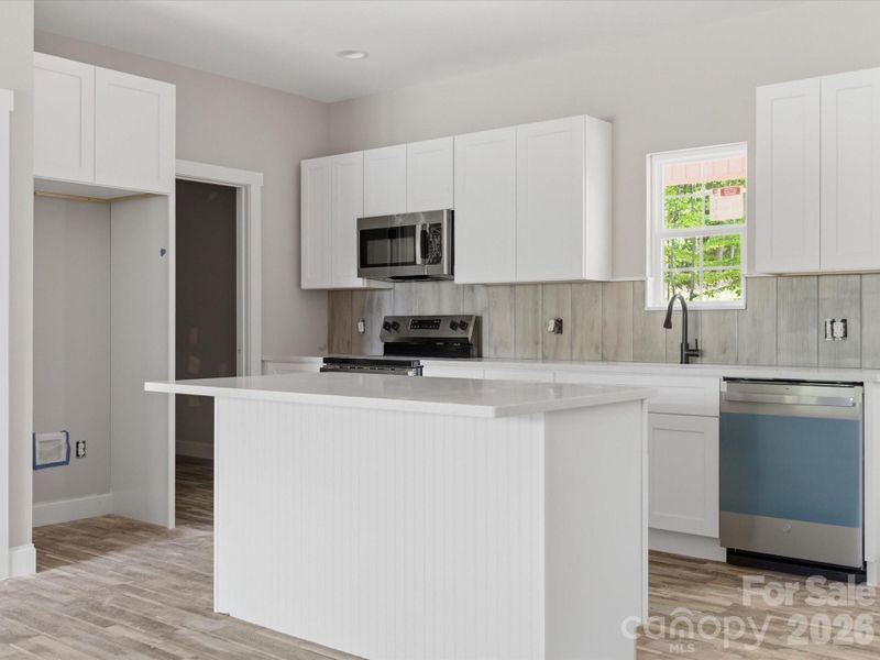 Furnished interior view inside a new home in , Clover (Image 5).