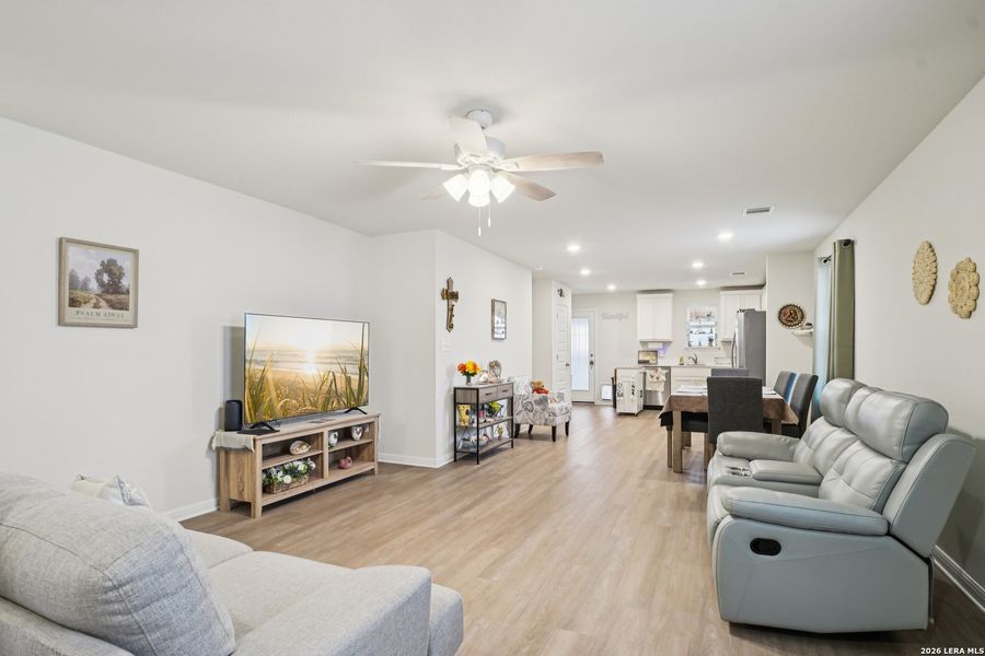 Furnished interior view inside a new home in , San Marcos (Image 15).