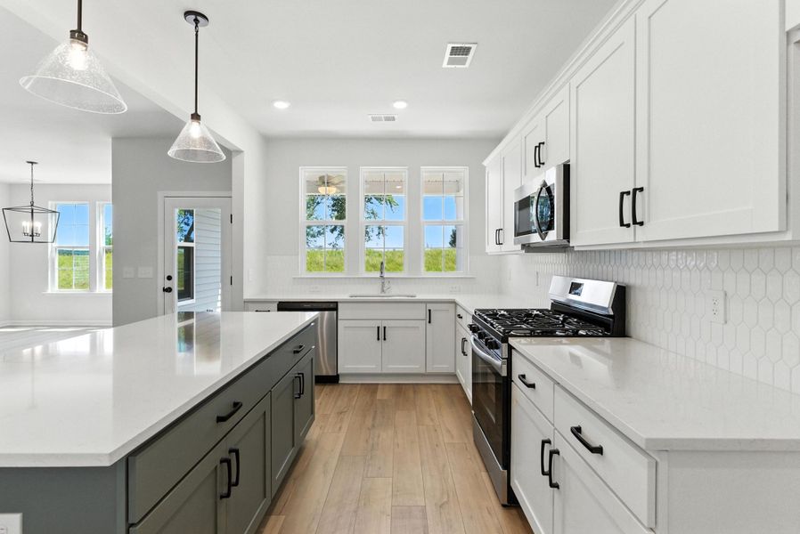 Furnished interior view inside a new home in , Summerville (Image 4).
