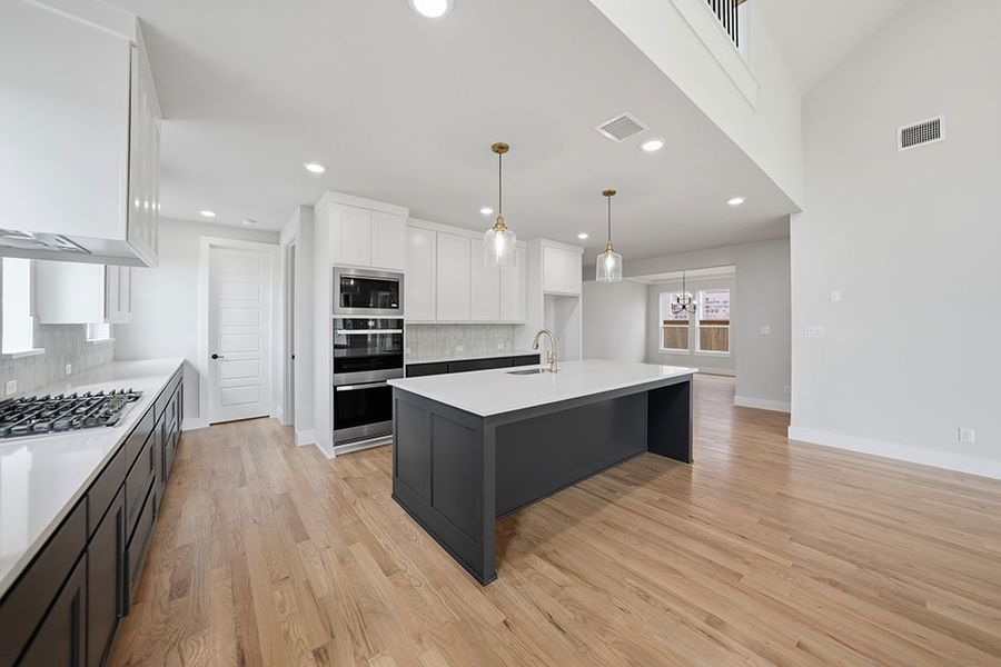 Furnished interior view inside a new home in Aster Park, McKinney (Image 10).