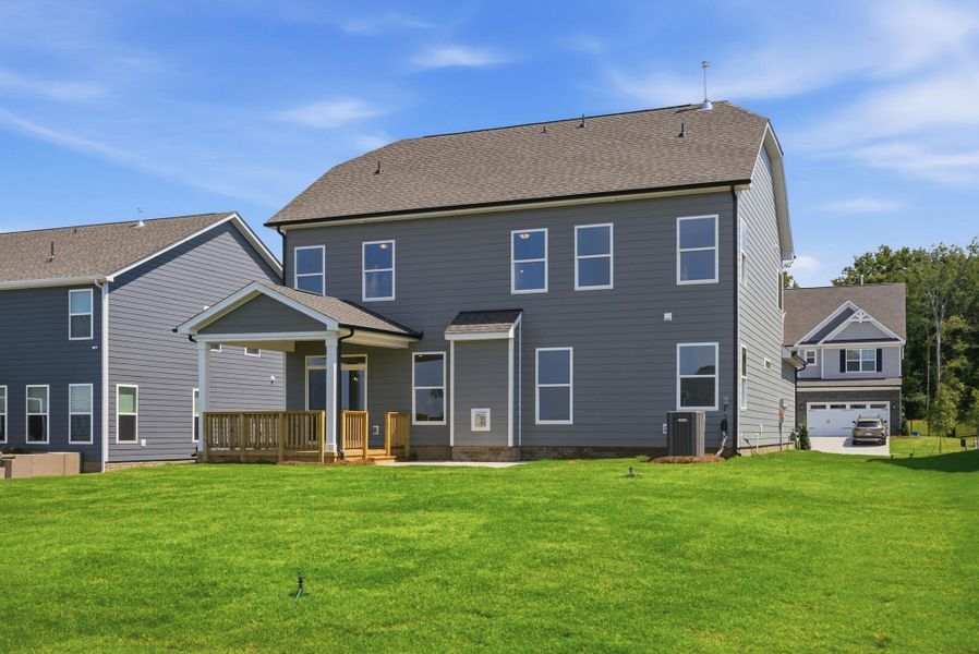 Exterior details and patio area of a home in Waterford Commons, Rock Hill (Image 26).