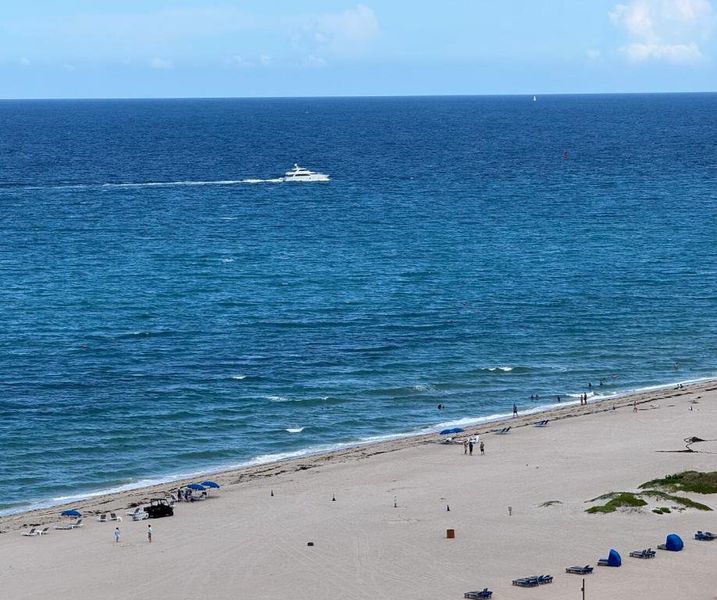 View from the balcony.