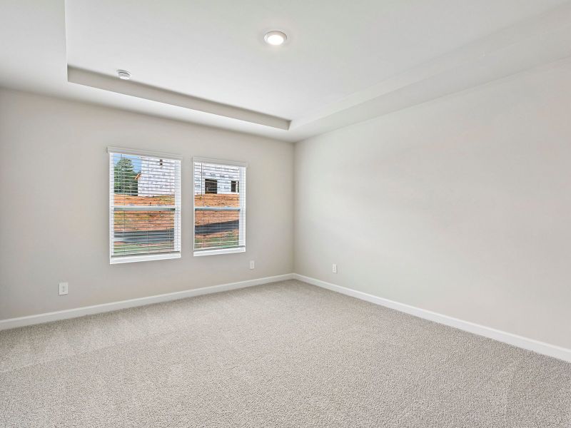 Spacious, unfurnished interior of a new home in Harper Landing, Stanley (Image 13). Spacious, unfurnished interior of a new home in Harper Landing, Stanley (Image 13).